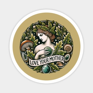 Love your mother Earth Magnet